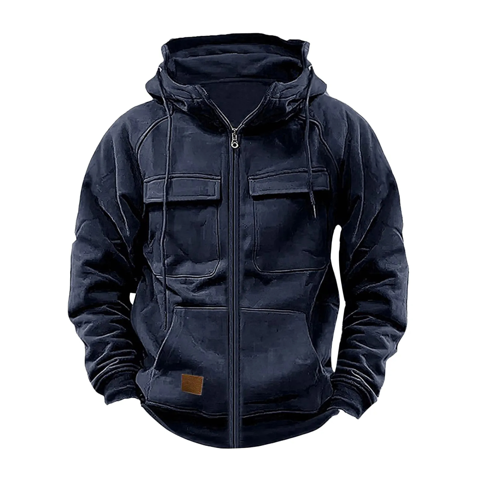 Last Day 70% Off - Men's Loose Fit Half Zip Sweatshirt Hoodie